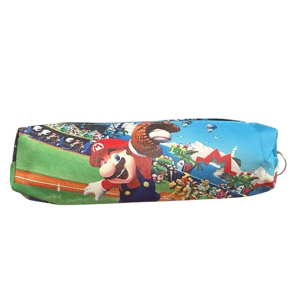 Mario Playing Baseball Pencil Case